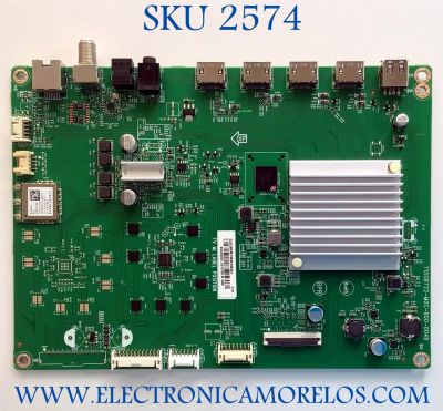 MAIN PARA TV VIZIO SMARTCAST QUANTUM 4K HDR SMART TV / NUMERO DE PARTE XLCB02K017 / 715GB722-M0C-B00-004B / (X)XLB02K017030X / PANEL TPT500WR-U3T03.DJ REV:S01U / DISPLAY CV500U3-T03 REV:01 / MODELO M50Q7-J01 LTYHG7KX